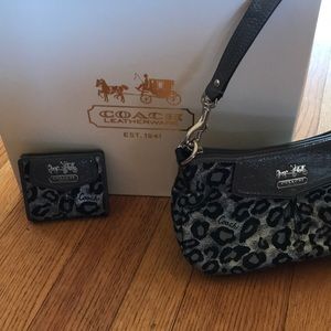 Coach small handbag and wallet!